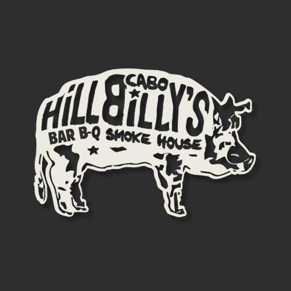 Logo de Hillbilly's Cajun Bar-B-Q Smoke House