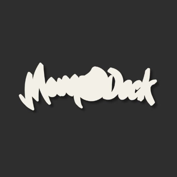 Logo de Mango Deck: un mango con gafas de sol
